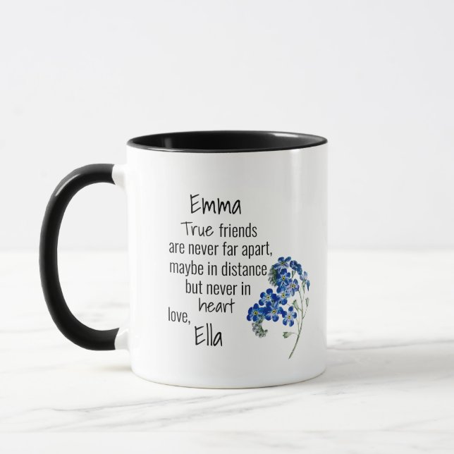 Taza Mejor Amigo Personalizado Mug (Izquierda)