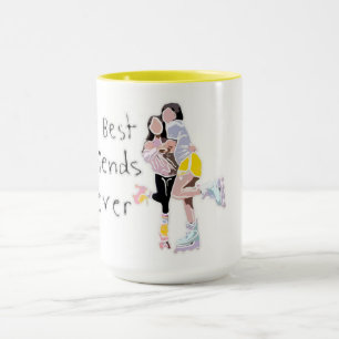 Taza Mejor Amigos Patinaje Patinaje Forever