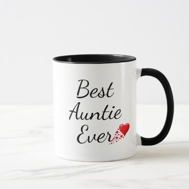 Taza MEJOR AUNTIE NUNCA Proverbios Personalizados 31 (Derecha)