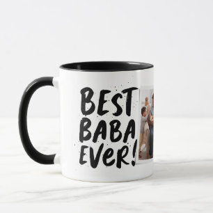 Taza Mejor Baba del mundo foto moderna Día del Padre gr