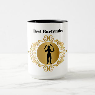 Taza Mejor Bartender Mug para Barhembra