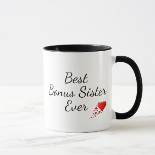 Taza MEJOR BONUS HERMANA HASTA LOS Proverbios Personali