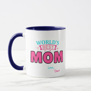 Taza Mejor café para mamá del mundo - regalo Personaliz