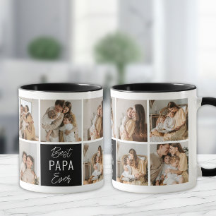 Taza Mejor café Personalizado de PAPA nunca