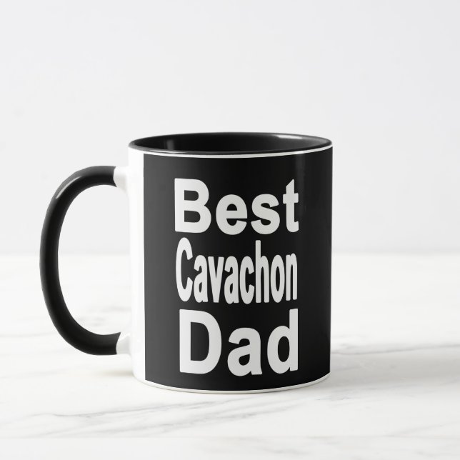 Taza Mejor Cavachon Dad Mug (Izquierda)