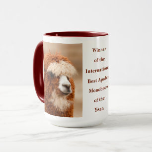 Taza Mejor ceja única de alpaca
