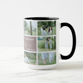 Taza Mejor Collage de fotos Personalizado 10-foto