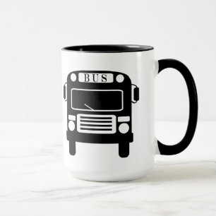 Taza Mejor controlador de bus Silhouette Mug
