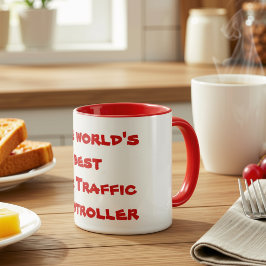 Taza Mejor Controlador de Tráfico Aéreo del Mundo en ro