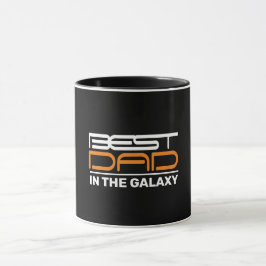 Taza Mejor DAD En Galaxy Mug