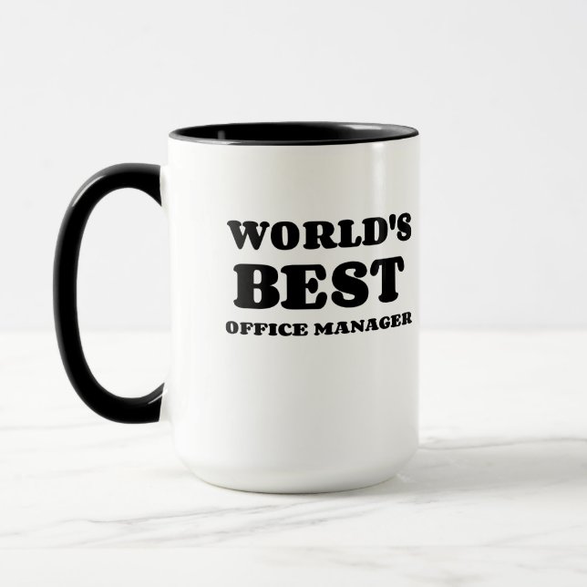 TAZA MEJOR DIRECTOR DE OFICINAS DEL MUNDO (Izquierda)