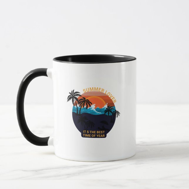 Taza Mejor diseño de meg. (Izquierda)