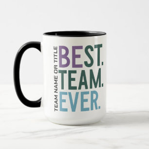Taza Mejor equipo de todos los tiempos Agradecimiento