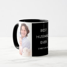 Mejor Esposo Personalizado Fotografía Mug