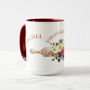 Taza Mejor Floración de Rolling Pin para Panes de Panes