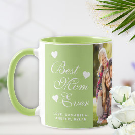 Taza Mejor foto de mamá de Personalizado