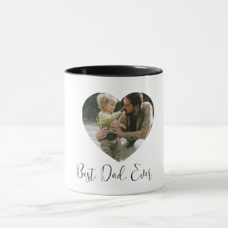 Taza Mejor foto personalizada de papá