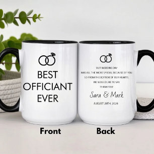 Taza Mejor Funcionario Personalizado de la Historia Mug