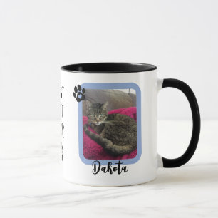 Taza Mejor gato personalizado jamás