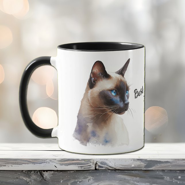 Taza Mejor Gato Siamés Mamá Nunca Mug (Subido por el creador)