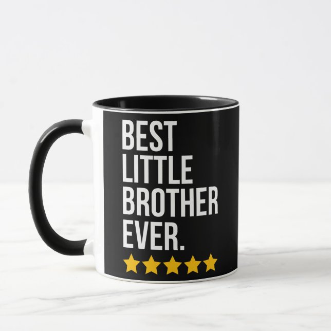 Taza Mejor Hermano Pequeño Siete Hermano Funny Hermano  (Izquierda)