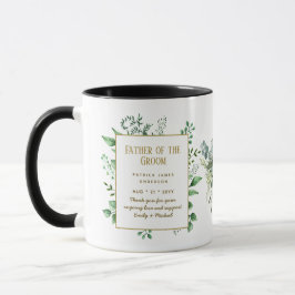 Taza Mejor Hombre Padre de Groom Groomsman Co