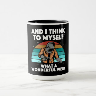 Taza Mejor Hombres de Arte Soldadura Mujeres Arco Solda