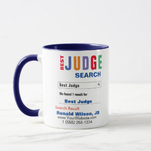 Taza Mejor Juez Gift Mug