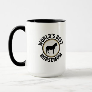 Taza Mejor madre de caballo del mundo