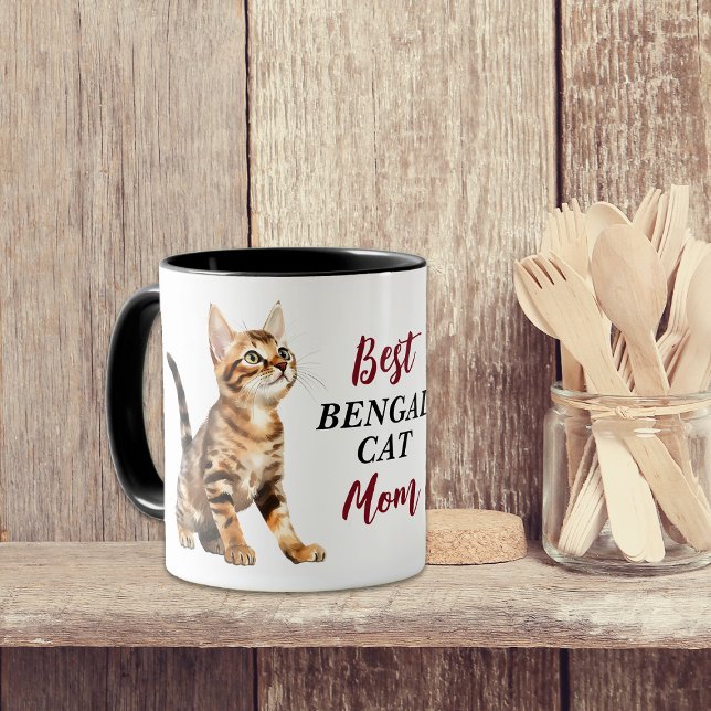 Taza Mejor Madre Gata Bengala (Subido por el creador)