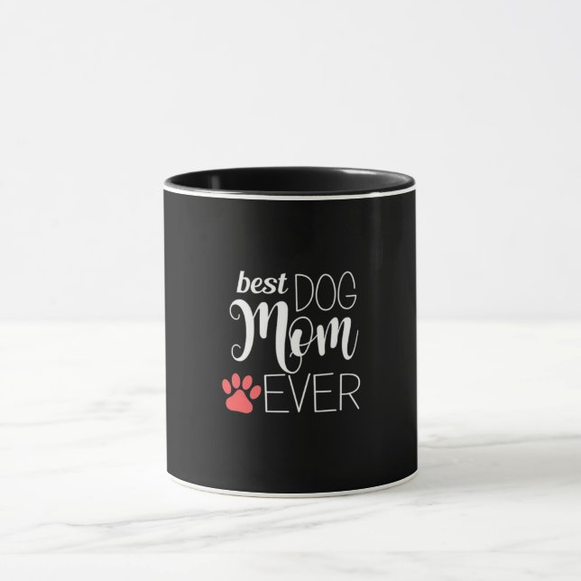 Taza  Mejor Madre Perro (Centro)