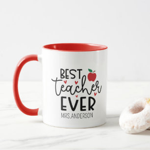 Taza Mejor Maestro de Todos los Tiempos Agradecimiento 