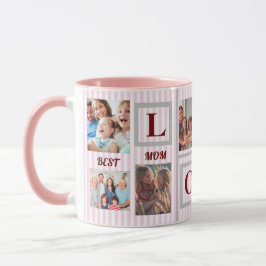Taza Mejor Mamá AMOR Foto Personalizada Café