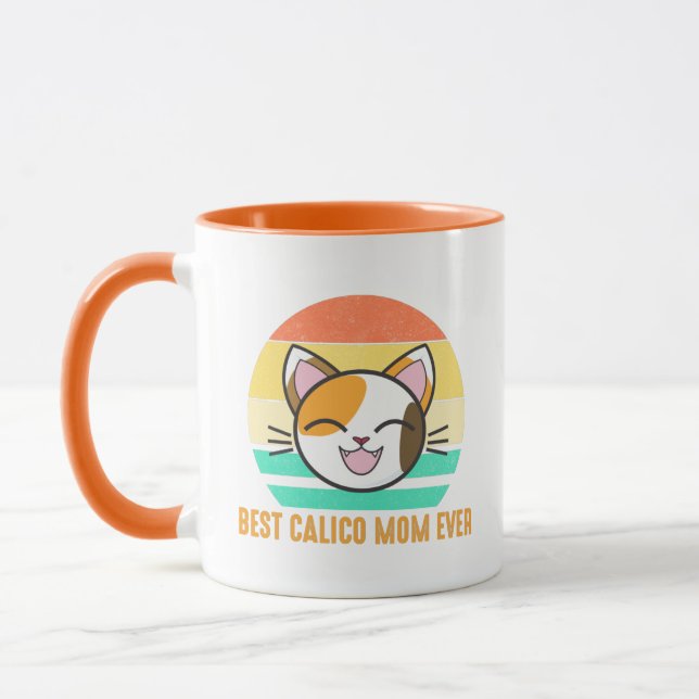 Taza Mejor Mamá Calico Que Haya Amante Calico (Izquierda)