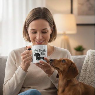 Taza Mejor Mamá Dachshund Mug Personalizada
