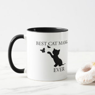 Taza Mejor mamá de gato.