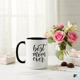 Taza "Mejor Mamá de la Historia" con foto de mamá, rega