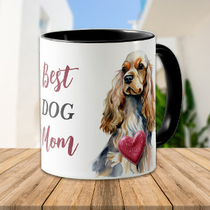 Taza Mejor Mamá de Perro Cocker Spaniel