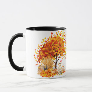 Taza Mejor Mamá de Perro de Todos los Tiempos Autumn, L