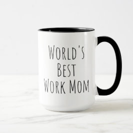 Taza Mejor Mamá De Trabajo