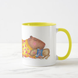 Taza 'mejor mamá del mundo' de capibara linda