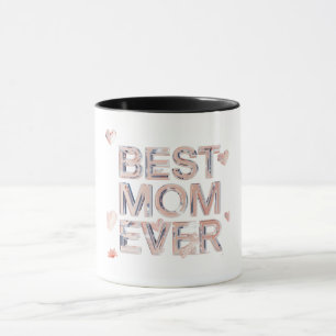Taza Mejor Mamá del Mundo Vidrio Diseño 3D Regalo Mod