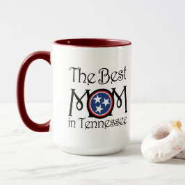 Taza Mejor mamá en Tennessee Mug 15oz