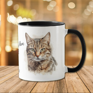 Taza Mejor Mamá Gata Tabby Nunca Mug