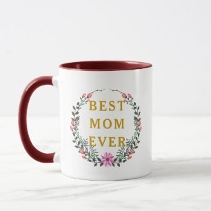 Taza Mejor Mamá Jamás Mug   Feliz Día de la Madre Mug p