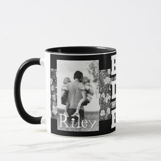 Taza Mejor Mug blanco y negro (Izquierda)