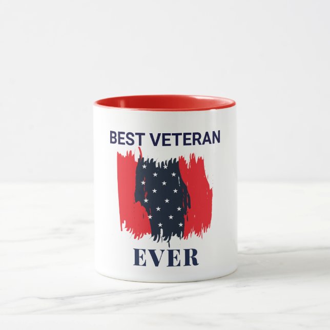 Taza Mejor Mug Combo Veterano Ever (Centro)