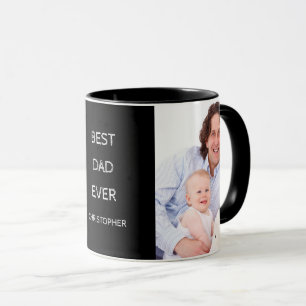 Taza Mejor Mug de fotos del Personalizado de papá