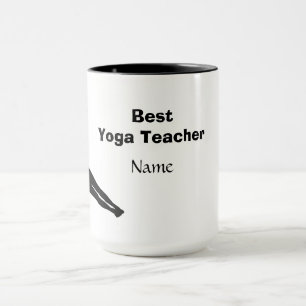 Taza Mejor Mug de profesores de yoga