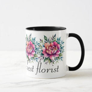 Taza Mejor Mug para el mejor florista